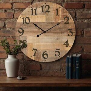 Farmhouse Large Wall Clock